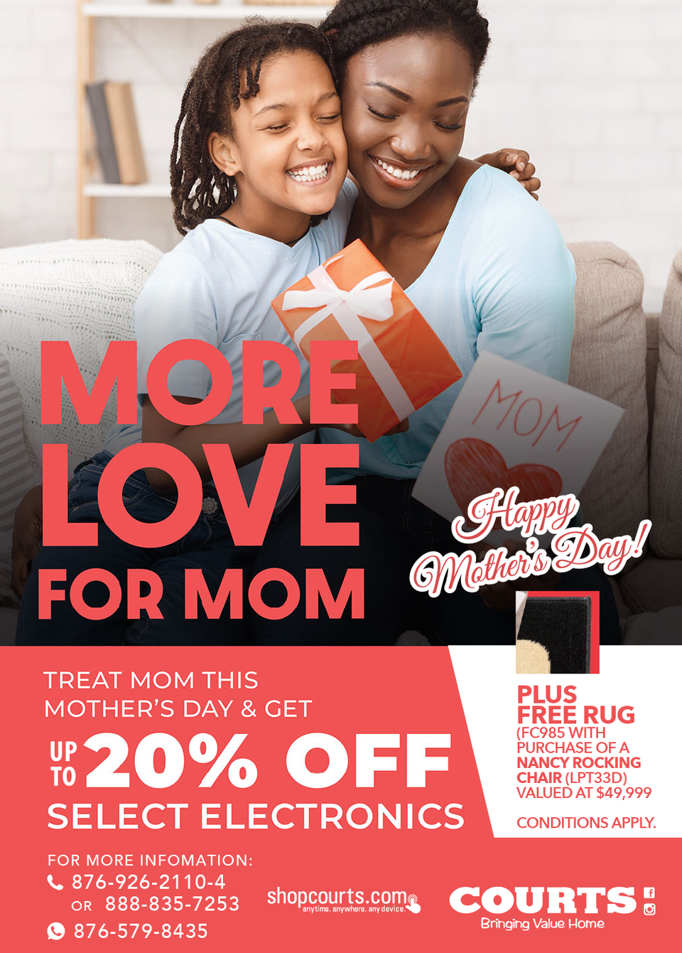Lotto mother's store day promotion