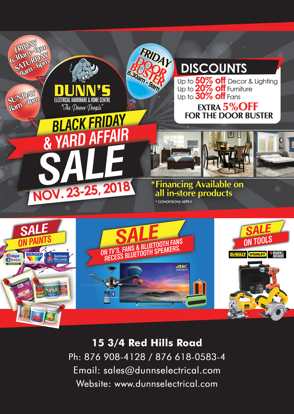Dunn lighting sales 2025