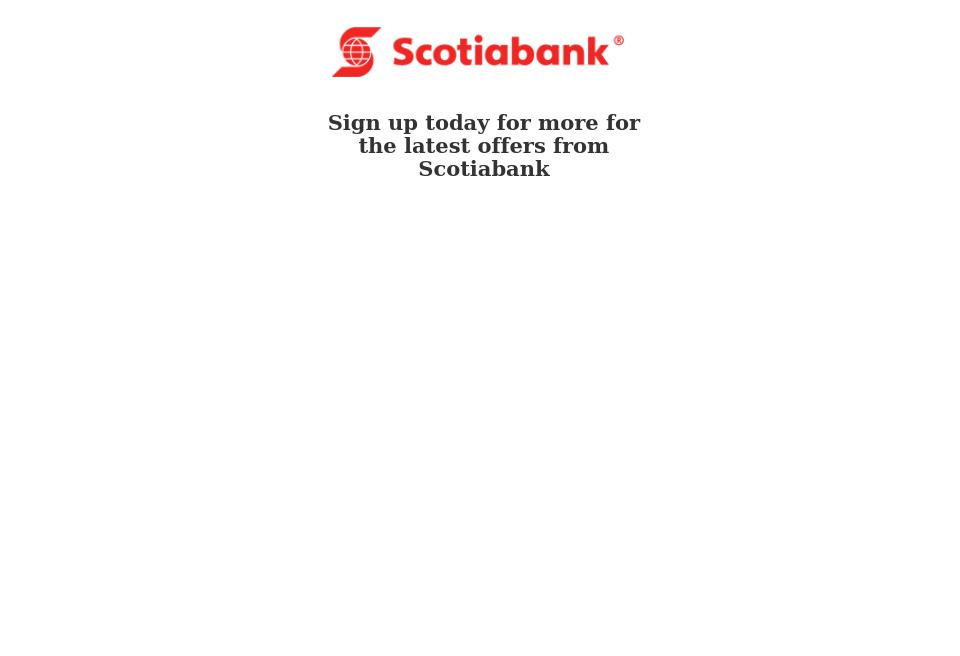 Loans and Lines of Credit Scotiabank Mockup