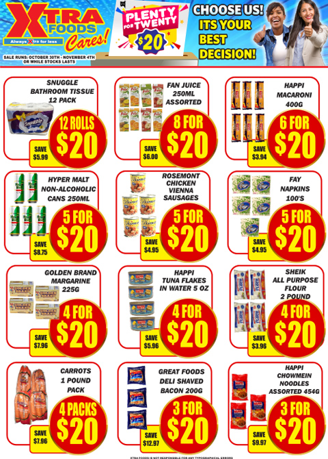 Article 0928 Xtra Foods Plenty For Twenty Oct2019